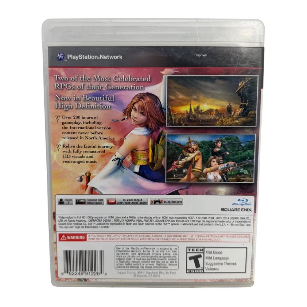 Playstation 3 PS3 - Final Fantasy X/X-2 HD Remastered - CIB - Tested/Works - Picture 2 of 4